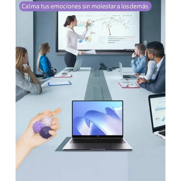 Bolas Sensoriales Magnéticas De Silicona Juguete Antiestrés