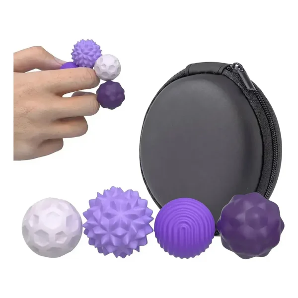 Bolas Sensoriales Magnéticas De Silicona Juguete Antiestrés
