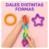 Tubos Sensoriales Flexibles Pop Tubes Antiestrés X10