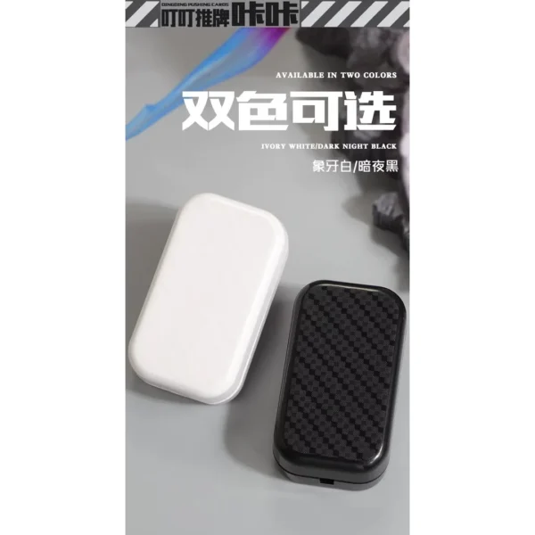 SM-123-02.webp Fidget Manual Antiestrés Clicker Portátil Blanco
