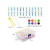 Juego Didáctico Tubos De Ensayo Con Cuentas De Colores Senso