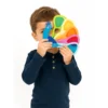 Juguete Sensorial Pavo Real Madera Aprendizaje Infantil