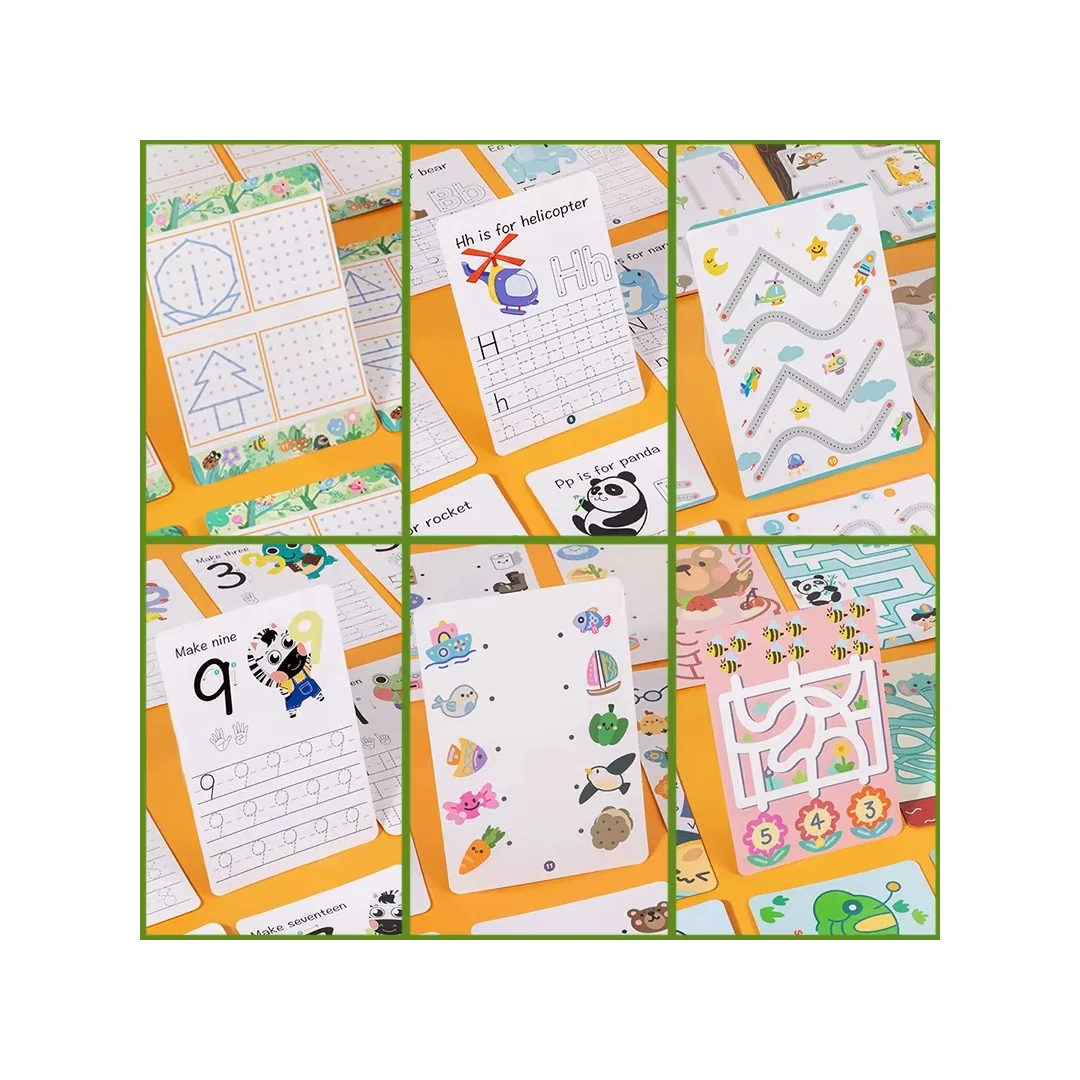Libro Reutilizable Grafomotricidad Montessori Infantil Cebra - Imagen 7