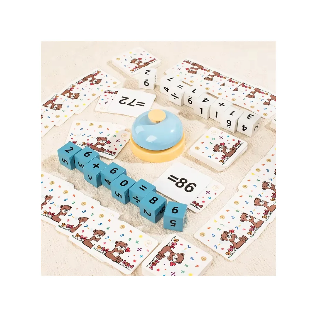Juego Matemático Montessori Battle Game Infantil Números y Cálculo - Imagen 3