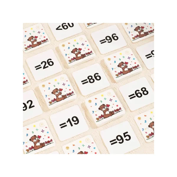 Juego Matemático Montessori Battle Game Infantil Números y Cálculo