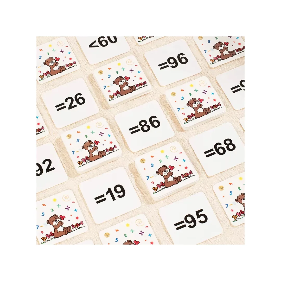 Juego Matemático Montessori Battle Game Infantil Números y Cálculo - Imagen 4