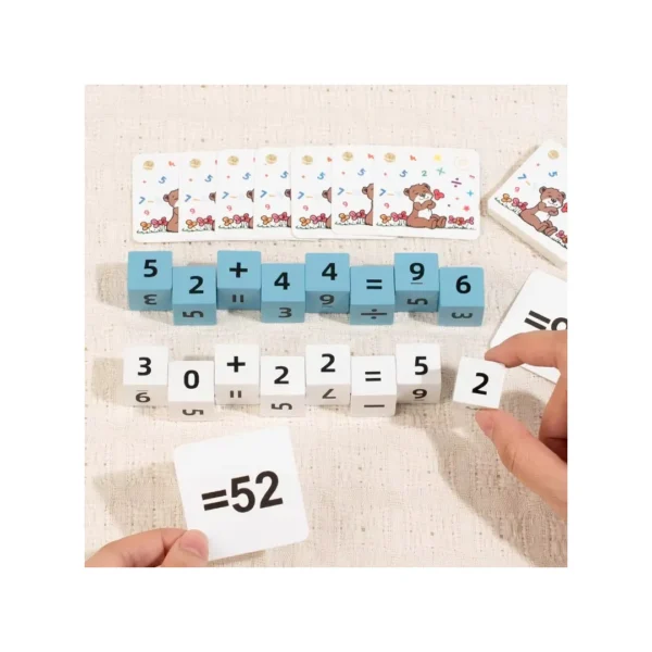 Juego Matemático Montessori Battle Game Infantil Números y Cálculo