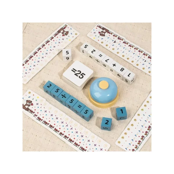 Juego Matemático Montessori Battle Game Infantil Números y Cálculo