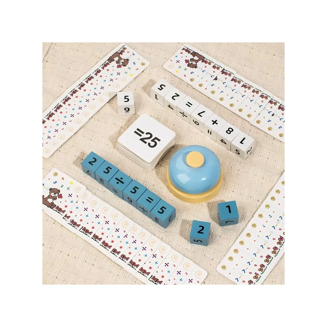 Juego Matemático Montessori Battle Game Infantil Números y Cálculo - Imagen 9