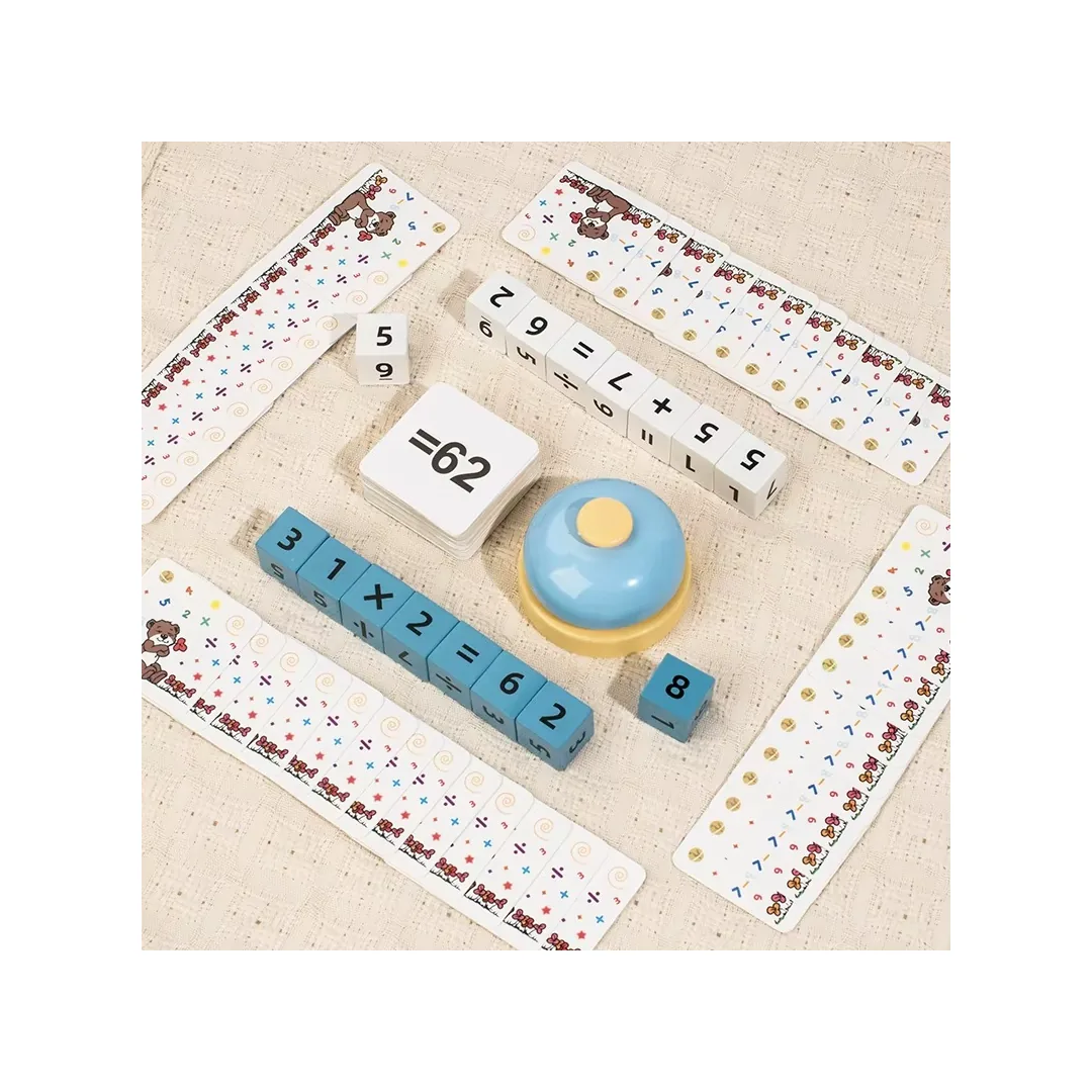 Juego Matemático Montessori Battle Game Infantil Números y Cálculo - Imagen 10