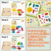 Juego Sensorial Montessori Lógica y Pensamiento Viajamos
