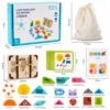 Juego Sensorial Montessori Lógica y Pensamiento Viajamos
