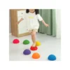 Pelota Mini Bosu Erizo Sensorial Para Niños Con Cea Azul