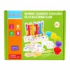 Juego Matemático Montessori Cuentas y Números Madera