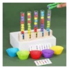 Juego Matemático Montessori Cuentas y Números Madera