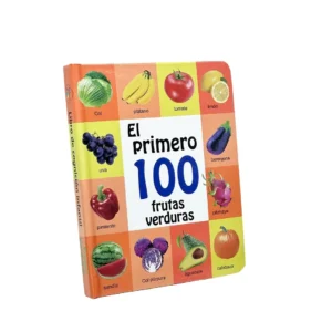 Libro Infantil 100 Frutas y Verduras Educativo Tapa Dura