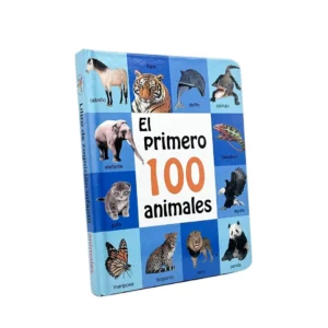 Libro Infantil Mis Primeros 100 Animales Educativo Tapa Dura
